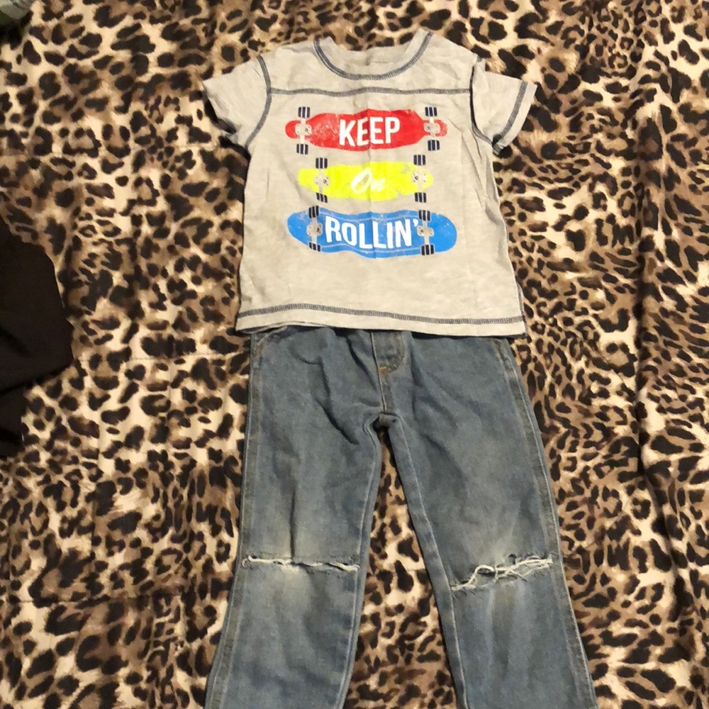 Kids skate bored shirt